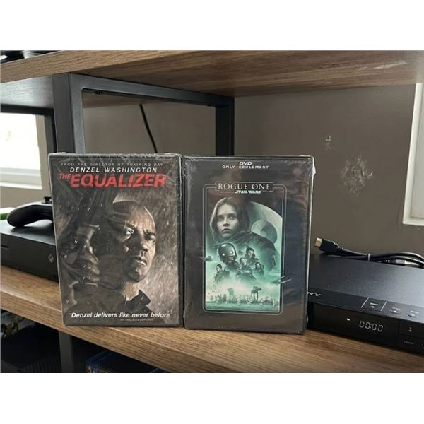 The Equalizer and Rogue One: Star Wars Story DVD Set