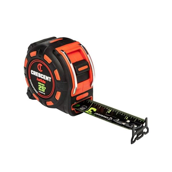 Crescent L2125-02 Nite Eye 25-Foot Tape Measure With 17-Foot Reach
