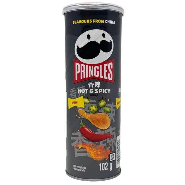Pringles Hot & Spicy Flavor 12-Pack (102g Each), 64100 15093
