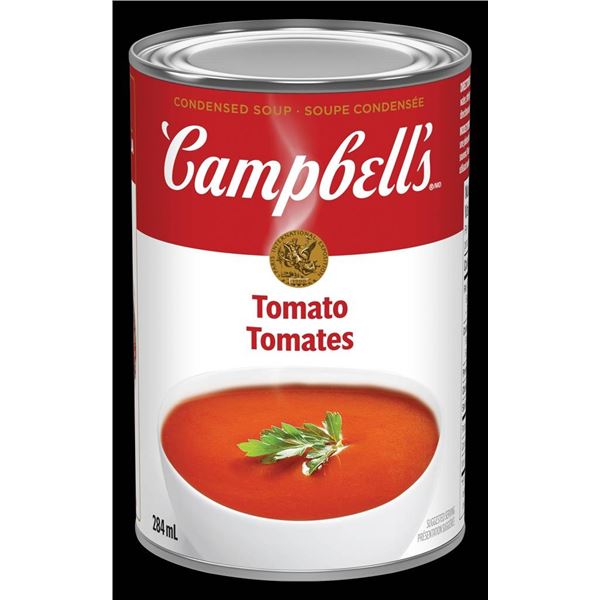 Campbell's Condensed Tomato Soup, 24 x 284 mL Cans