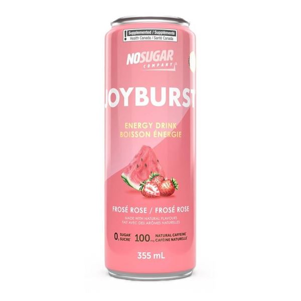No Sugar Joyburst Energy Water Frose Rose 355ml (24-Can Tray)