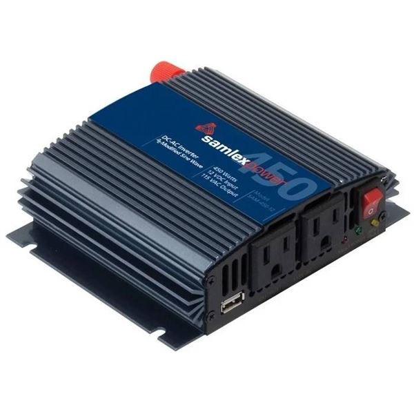 LOT OF 2 Samlex Power Inverter 450W, Model SI450-112