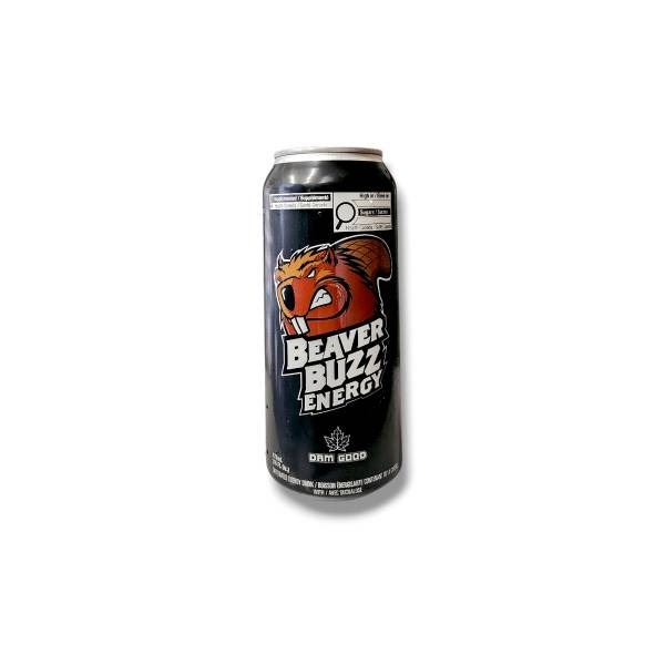 Beaver Buzz Energy Drink 473mL (16 Fl. Oz.), Case of 12