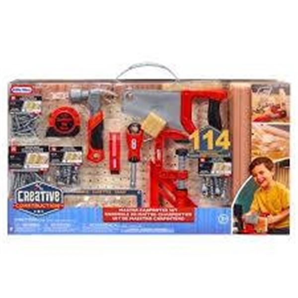 Little Tikes Creative Construction Master Carpenter Set