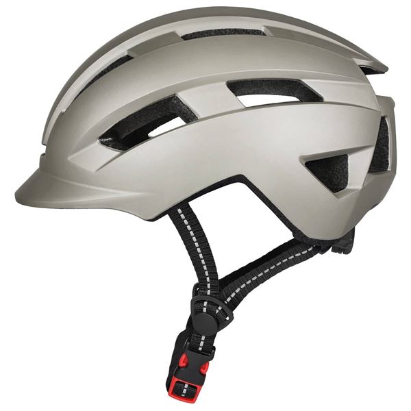 Louis Garneau Strada MM/LG Cycling Helmet in Silver