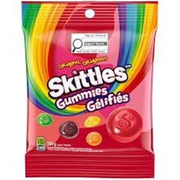 Skittles Gummies 164g Packs (12 Total)