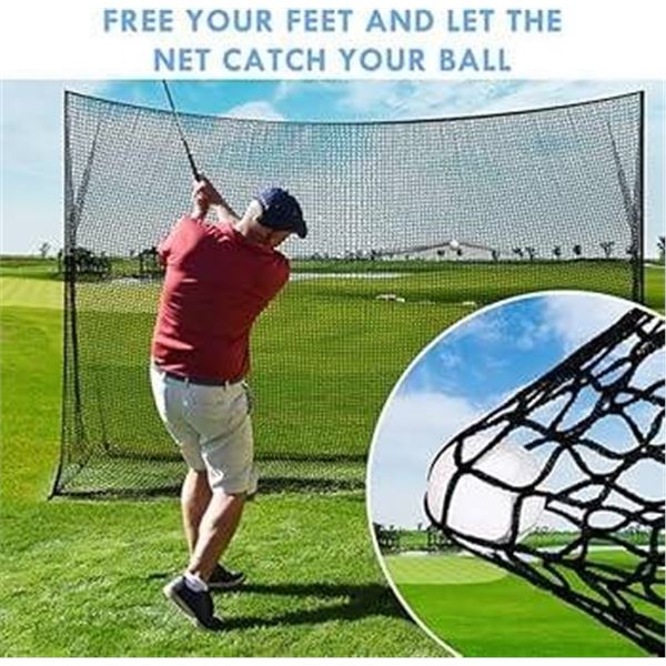 Amazgolf Heavy Duty Golf Practice Net with Multiple Size Options