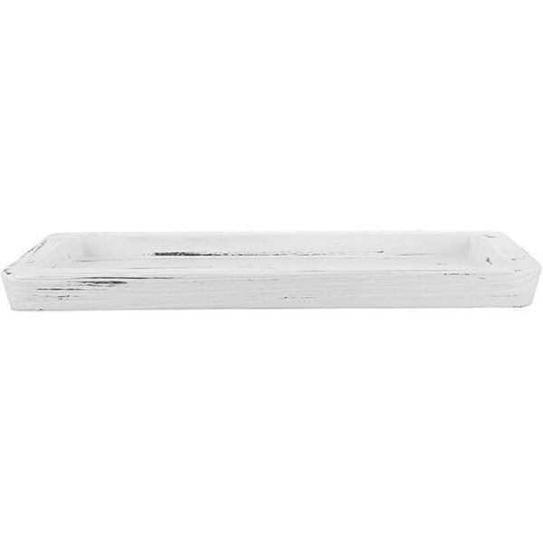 15.7-Inch Farmhouse Decorative Tray, Item No. CTOA-4-WG