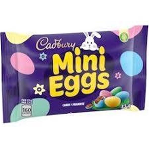 Cadbury Mini Eggs, 48 x 33 g, Candy Variety