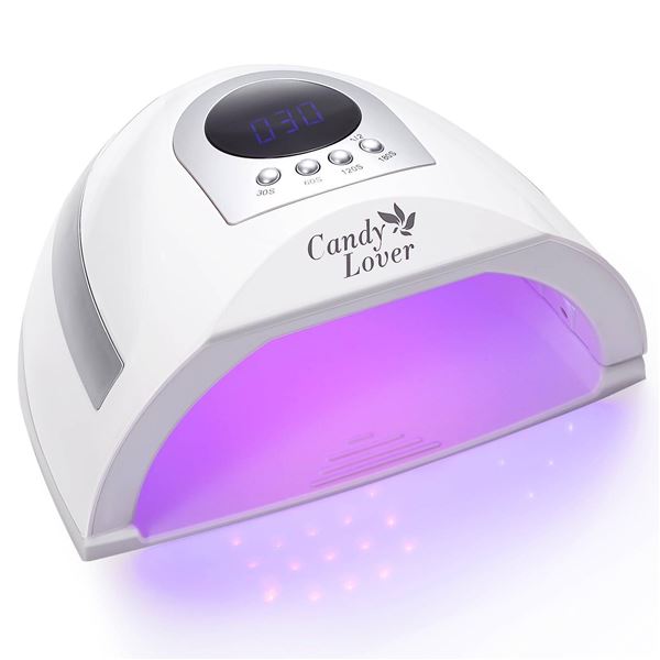 Candy Lover 2-in-1 132W UV/LED Nail Lamp for Professional Use