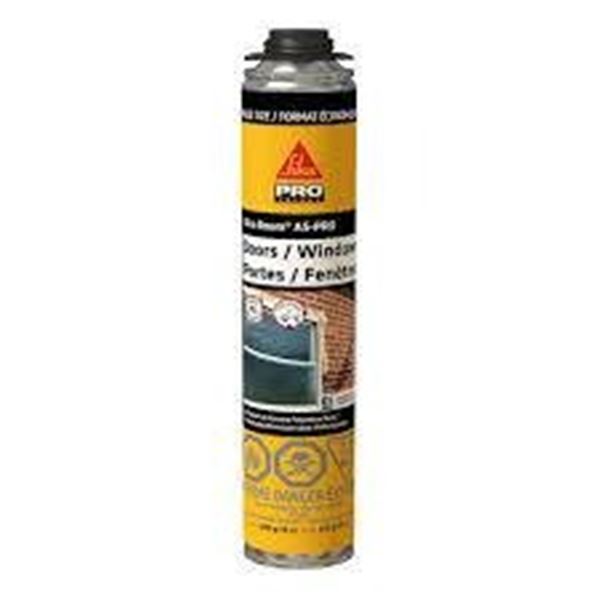 SikaBoom AS-Pro Foam Sealant for Doors and Windows, 7 x 690g