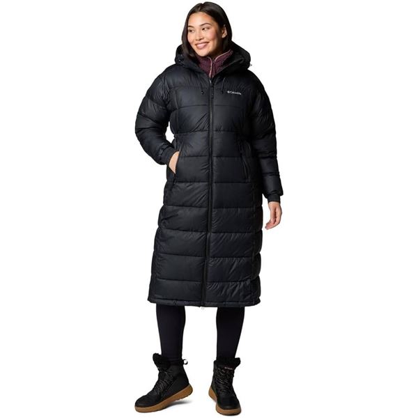 Columbia Women's Pike Lake II Long Jacket, Black, XXL