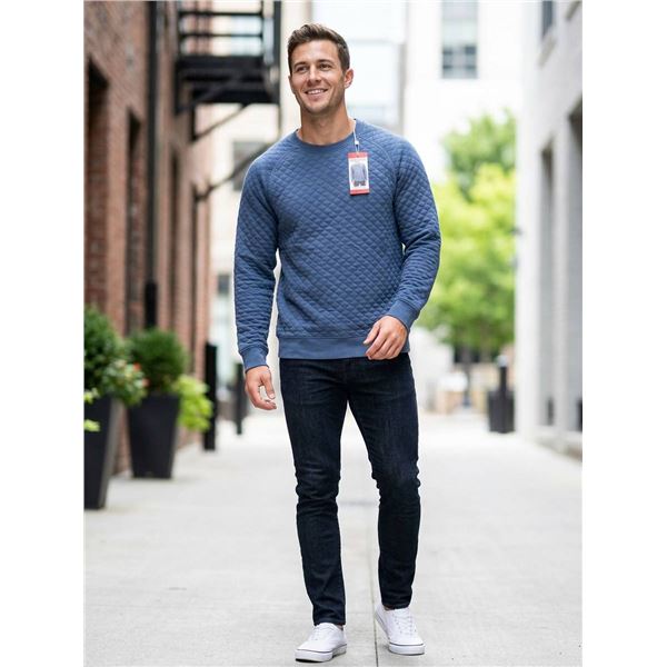 Cloudveil Quilted Sweater, Size M/M