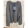 Image 2 : GAP Gray Knit Sweater, Size Large