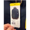 Image 4 : Danskin Navy Ladies’ Half-Zip Pullover Sweatshirt, Size Small