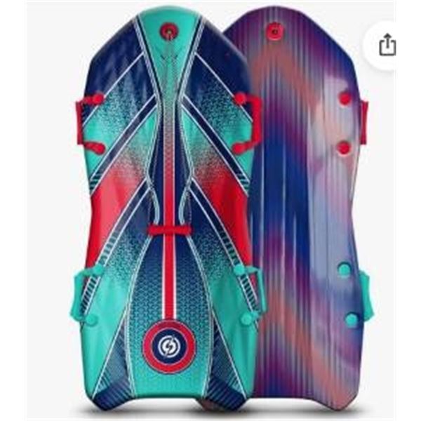 Red /Blue Sno-Storm Viper Nex Snow Sled 127 cm – Two-Rider Capacity
