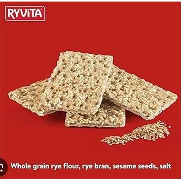 Ryvita Multi-Grain Crispbread 12 Units of 250g Each