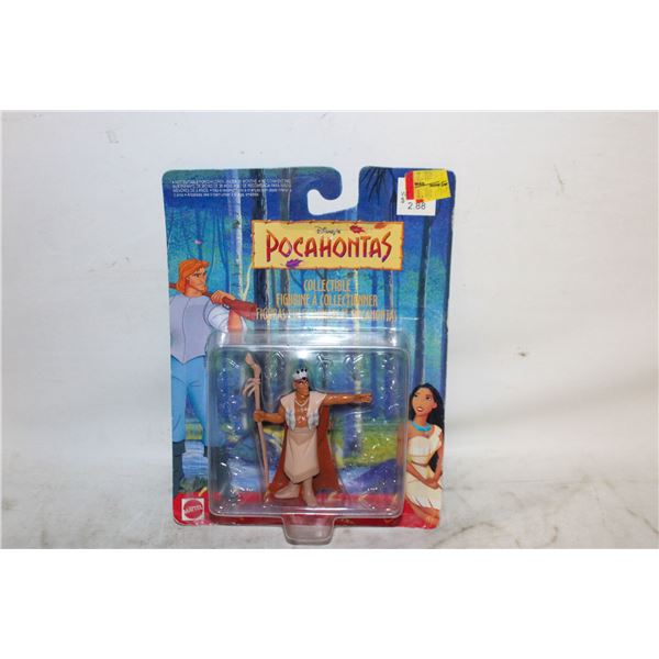 POCAHONTAS CHIEF POWHATAN 1994 MATTEL UNOPENED DISNEY