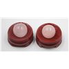 Image 1 : #59-NATURAL ROSE  QUARTZ SPHERE BALL +STAND HEALING MINERAL / 14.8MM  TO 15.4 MM