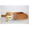 Image 1 : 3 WOOD SERVING BOARDS