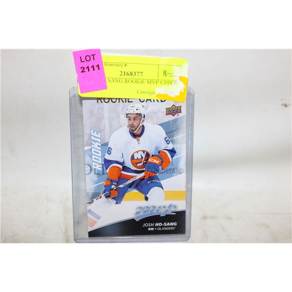 3 TREVOR KIDD STAR ROOKIE GOALIE UPPERDECK