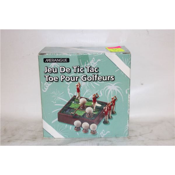 VINTAGE (NEW) MERANGUE GOLF TIC TAC TOE GAME