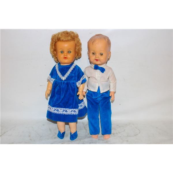 VINTAGE 1958 TWIN DOLLS, COLLECTORS