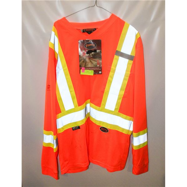 NEW 2XL PIONEER SAFETY SHIRT