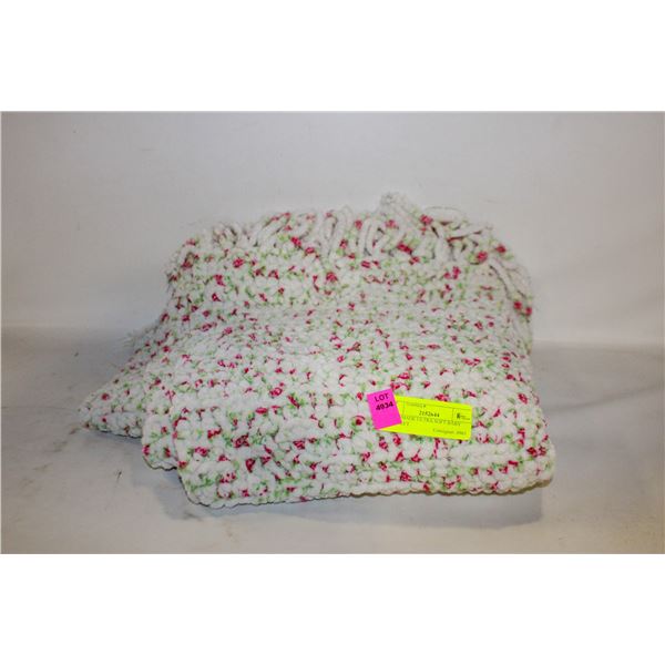 HANDMADE ULTRA SOFT BABY BLANKET