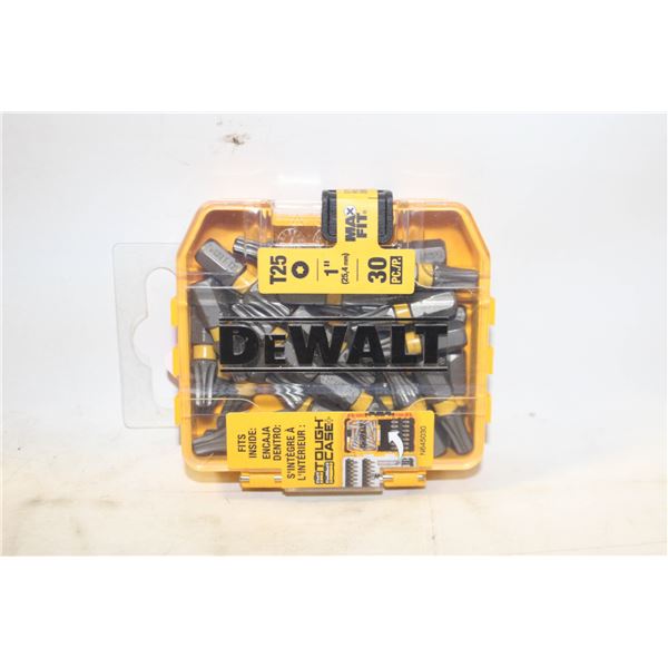 DEWALT MAXFIT T25 x 1” TORX SCREWDRIVER BITS