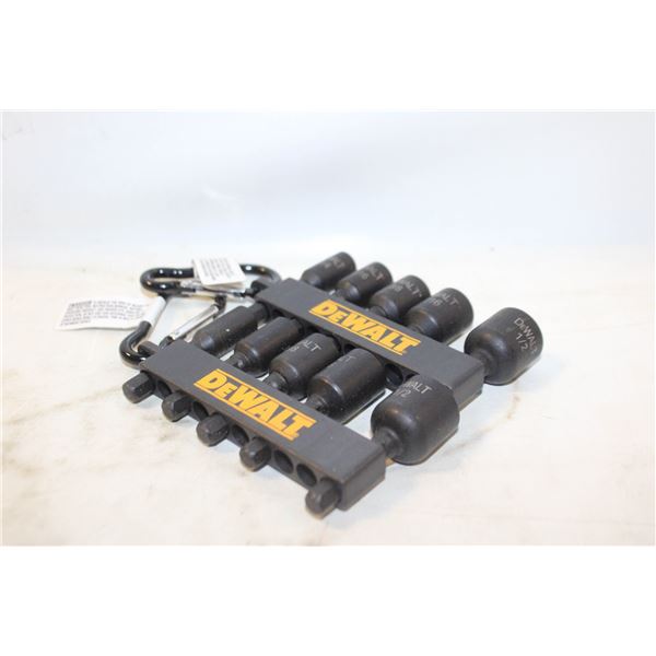 2 PACK OF DEWALT IMPACT DRIVER SETS