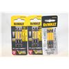 Image 1 : 3 PACKS OF DEWALT SCREWDRIVER BITS