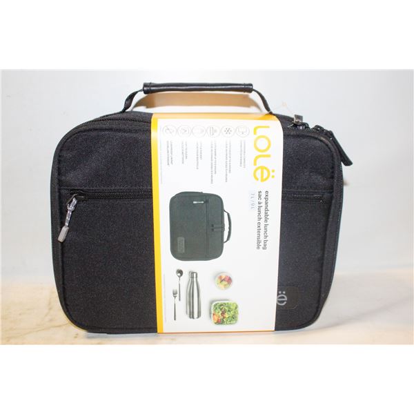 NEW LOLE EXPANDABLE LUNCH BAG