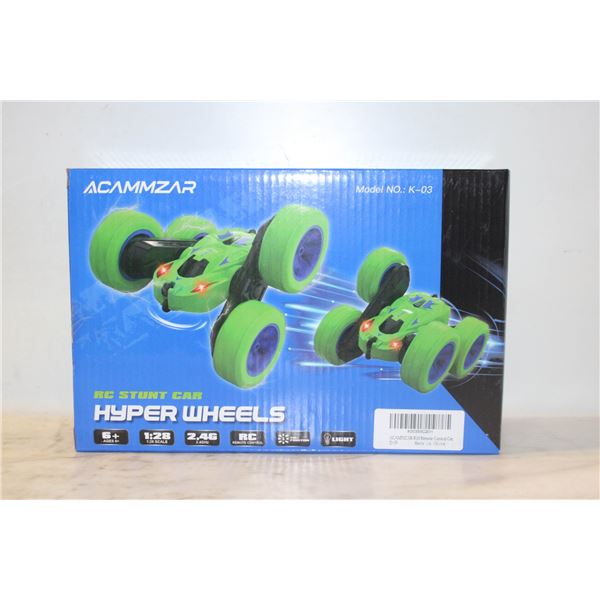 NEW HYPER WHEELS RC STUNT CRAZY CAR