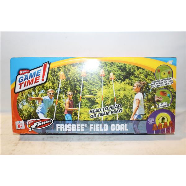 NEW WHAM-O FUN FRISBEE DISC FIELD GOAL POLE SET