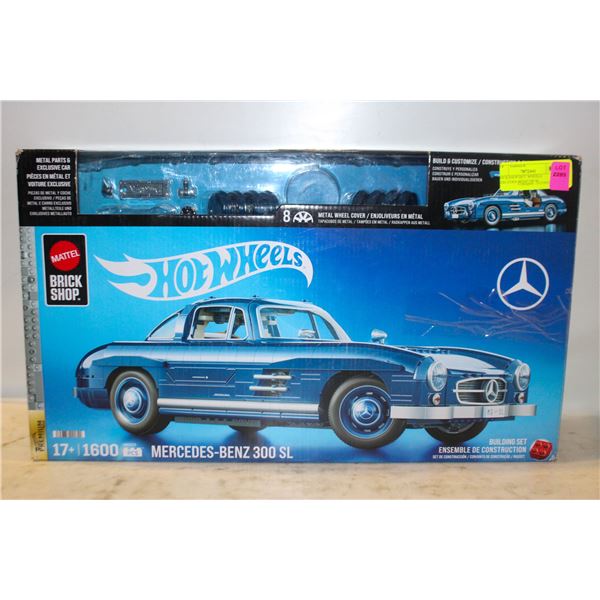 BRICKSHOP HOT WHEELS MERCEDES-BENZ 300 SL *PARTLY ASSEMBLED*, CTC SES