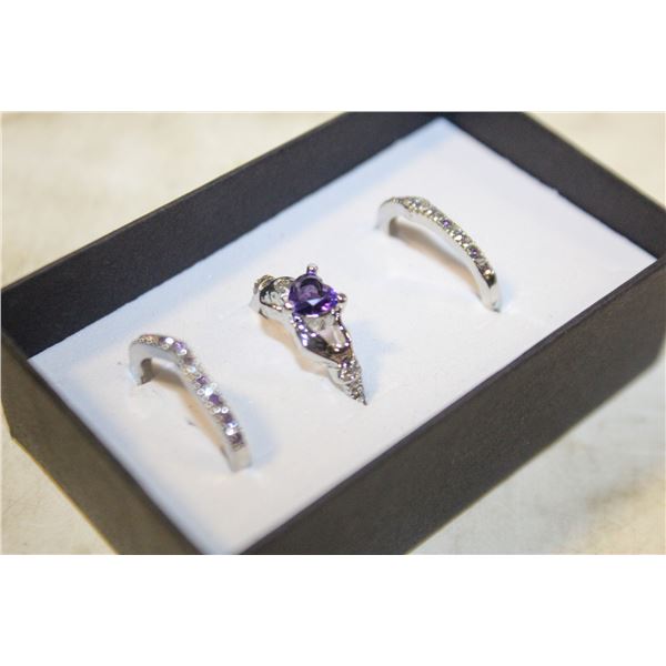 NEW 3PCS/SET RING SET SZ9