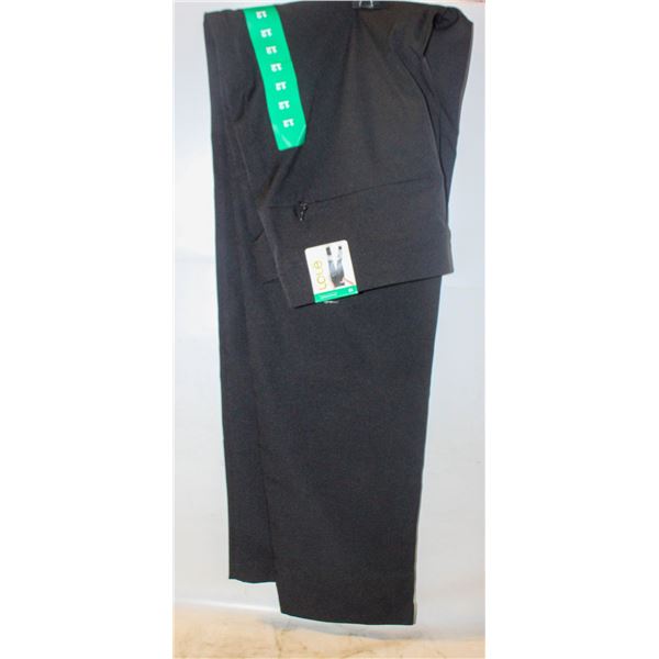 NEW LOLE SLIM LEG WMNS BLACK PANTS, SZ LARGE
