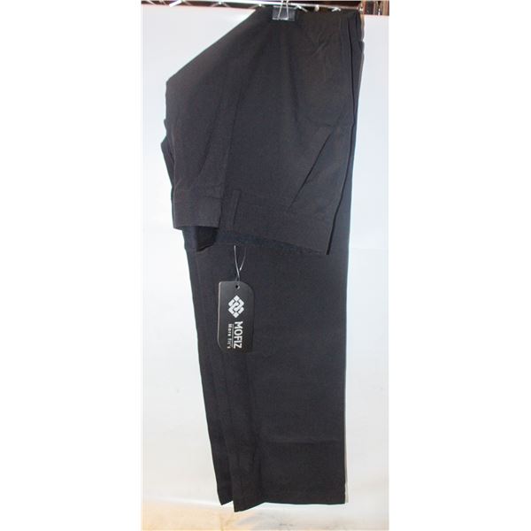 NEW MORIZ MORE FIT BLACK PANTS, SZ XL