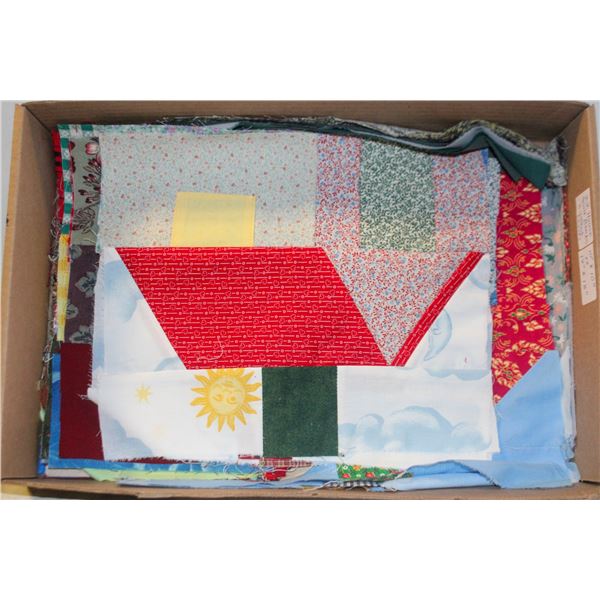 22 SQUARE HOUSE BLOCKS FOR QUILTS, 3 DIFFERENT HOUSES, 10"X10" - 12"X13", ESTATE