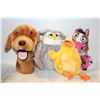Image 1 : HAND PUPPETS - DOG, OWL, CHICK, HORSE, COW, TOYS