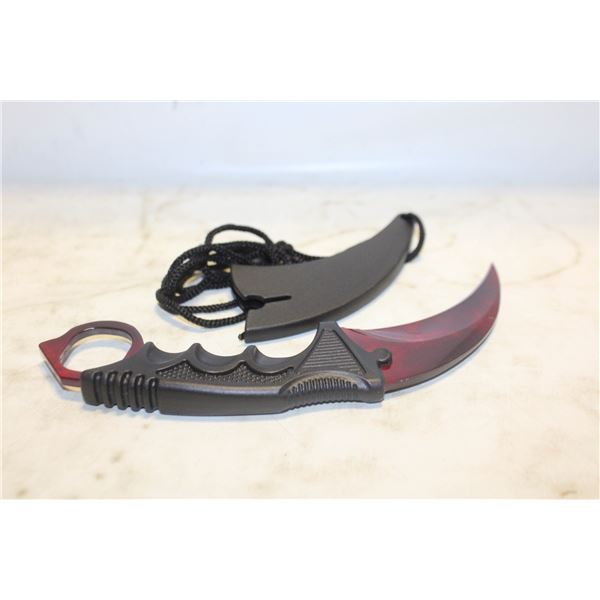 KARAMBIT KNIFE TRAINER STAINLESS STEEL