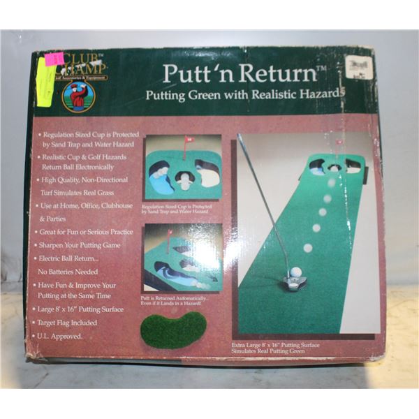 CLUB CHAMP GOLF PUTTN HAZARD PUTTING