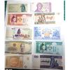 Image 1 : 13)  LOT OF 10 UNCIRCULATED ASSORTED WORLD