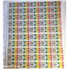 Image 3 : 23)  LOT OF 3 FULL SHEETS OF USA CHARITY