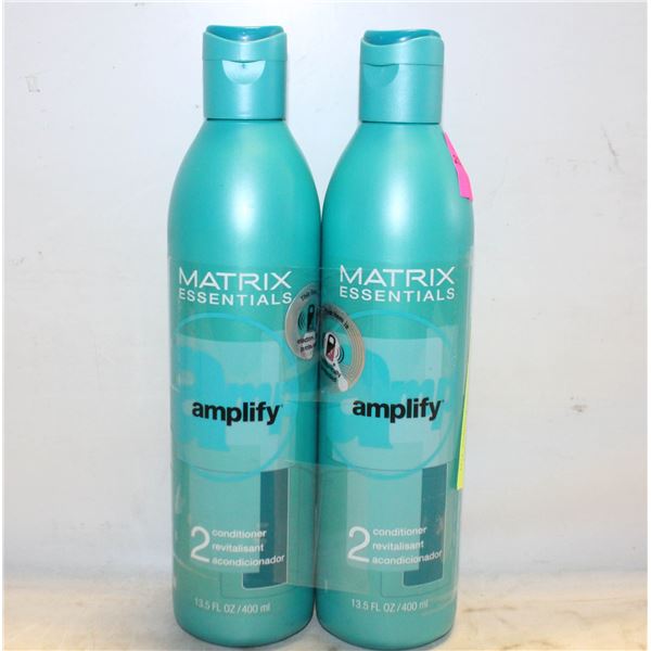 2 MATRIX ESSENTIALS AMPLIFY CONDITIONER 400ML