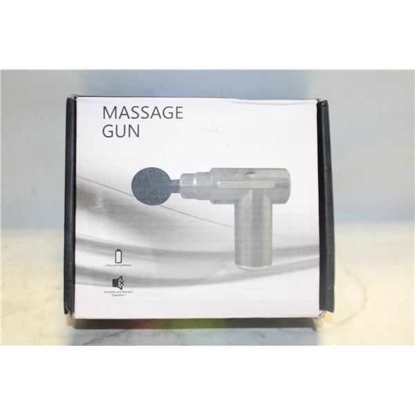 NEW 6PCS PORTABLE MASSAGE GUN SET WITH LED TOUCH