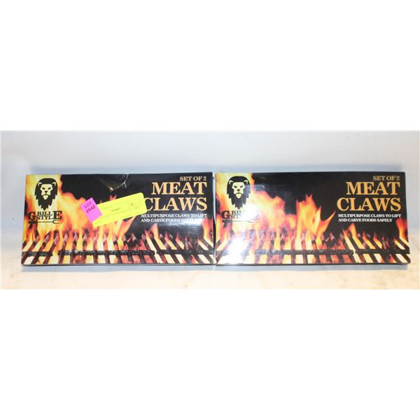 2 PACK GRILL STYLE MEAT CLAWS MEAT