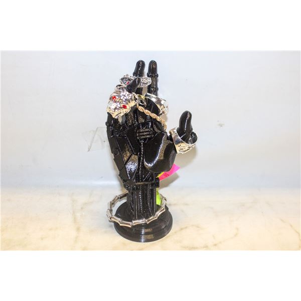 NEW IDEAL HAND-SHAPED MENS JEWELRY DISPLAY STAND W