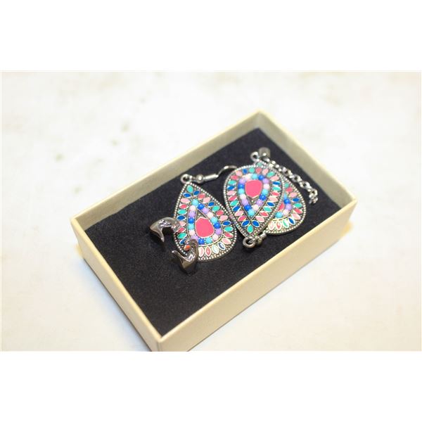 NEW NECKLACE AND RING WITH EARRINGS